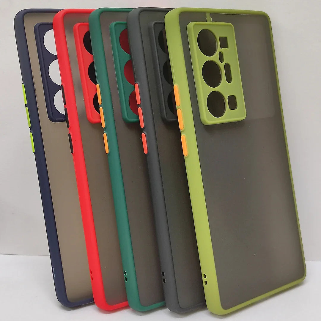 Smoke Silicone Vivo X70 Pro+ Back Cover - Smoke Silicone Vivo X70 Pro+ Back Cover Smoke Silicone Vivo X70 Pro+ Back Cover