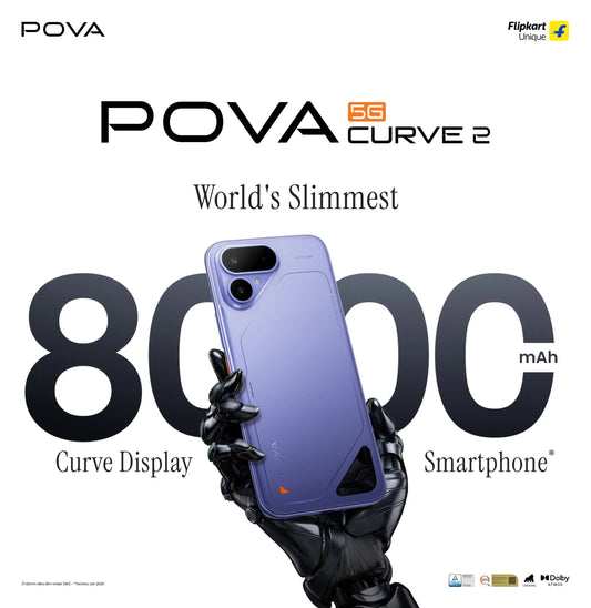 📱 TECNO POVA Curve 2 5G: India Launch, Specs, Price & Quick Review