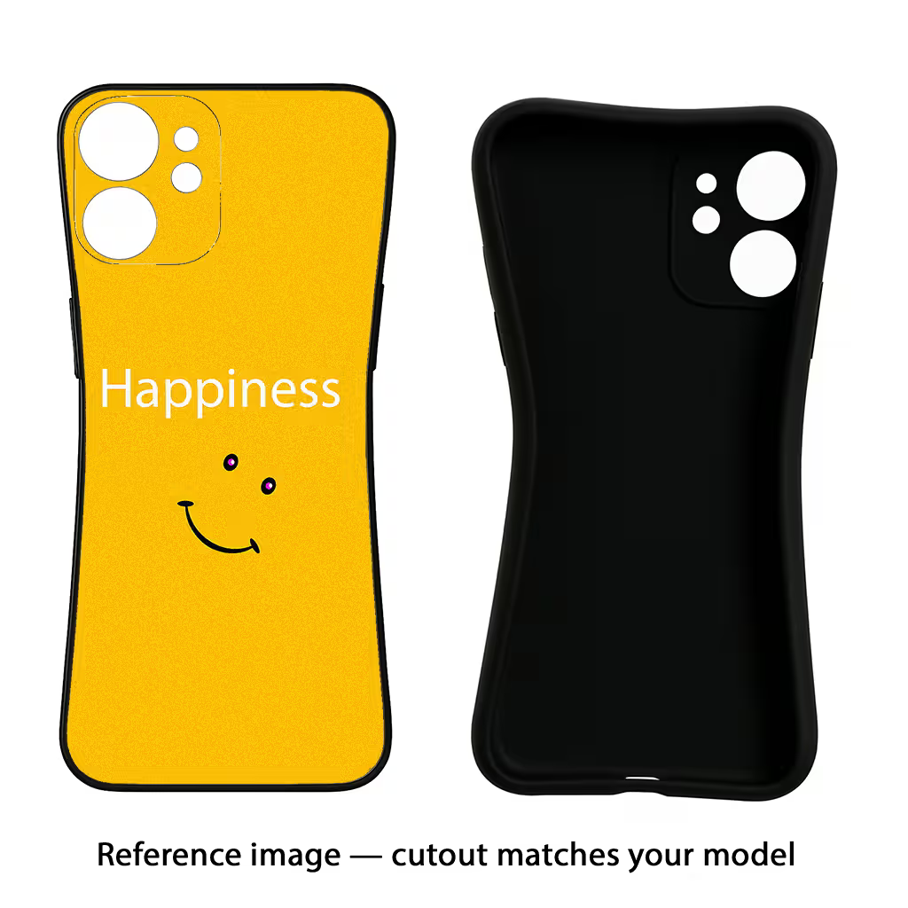 Happiness With Smiley Redmi Note 11 Pro Black Soft Case Back Cover by Casekaro