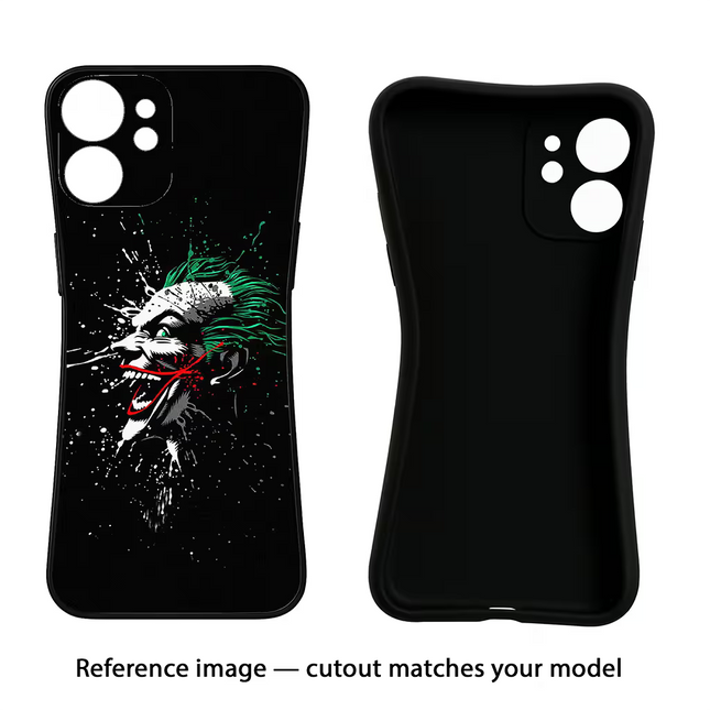 Joker iPhone 16e Black Soft Case Back Cover by Casekaro
