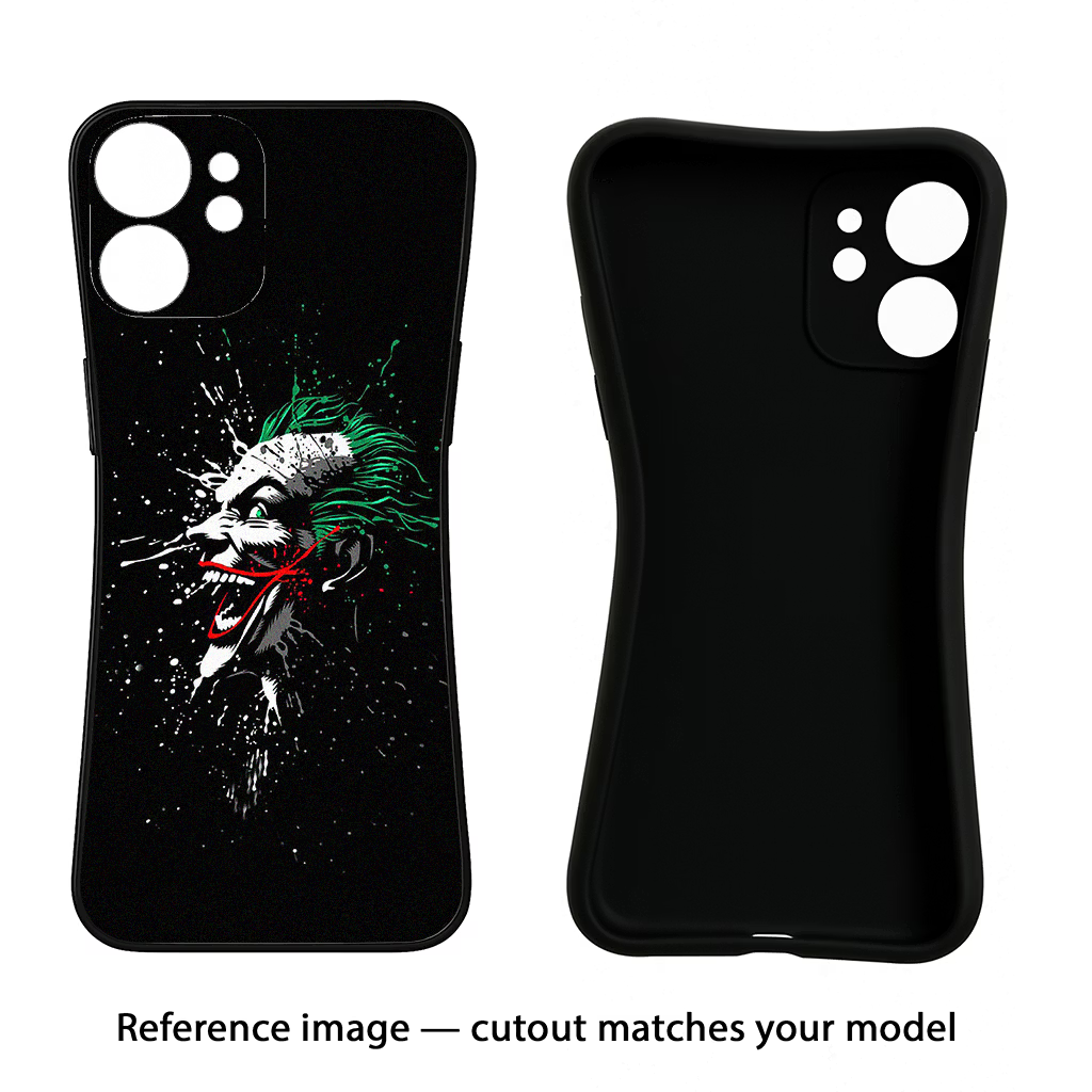 Joker iPhone 12 Pro Max Black Soft Case Back Cover by Casekaro