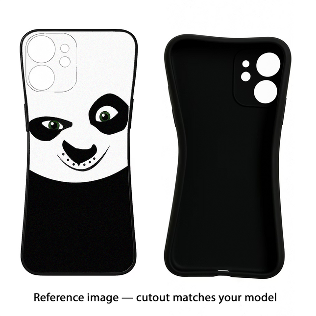 Panda Nothing Phone 3A Black Soft Case Back Cover by Casekaro
