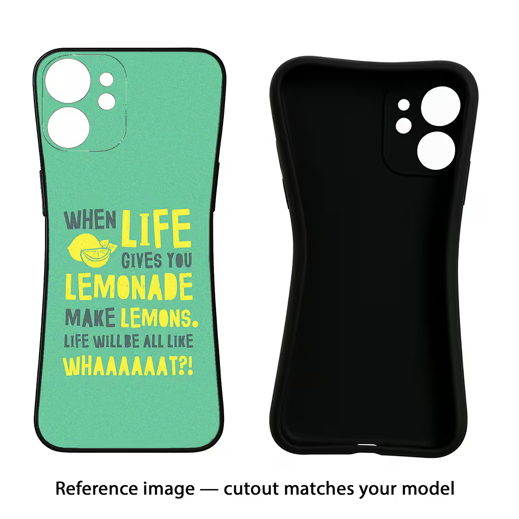 Quote Moto G64 5G Black Soft Case Back Cover by Casekaro