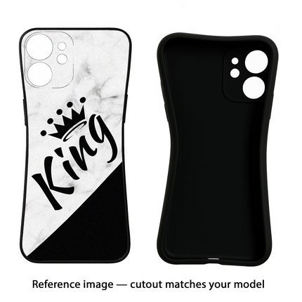 King Redmi 9 Power Black Soft Case Back Cover by Casekaro