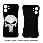 Punisher Skull Redmi K50i Black Soft Case Back Cover by Casekaro