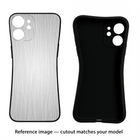 Wooden Grey Texture Realme P4 Black Soft Case Back Cover by Casekaro