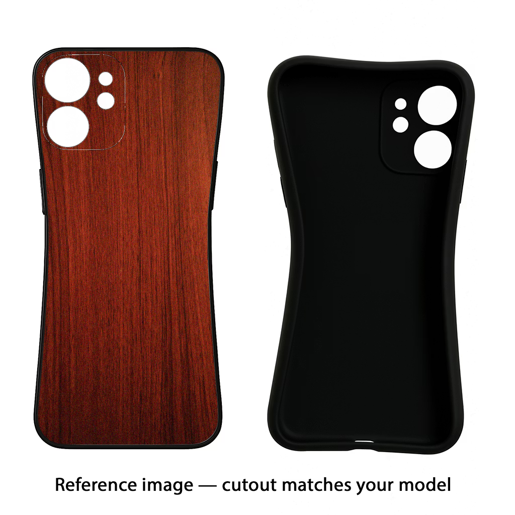 Wooden Plain Pattern Samsung S25 Black Soft Case Back Cover by Casekaro