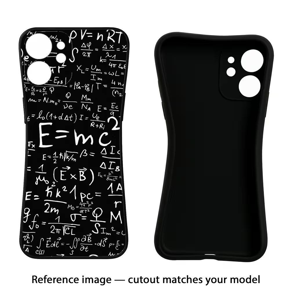 Physics Formula Redmi 9 Power Black Soft Case Back Cover by Casekaro