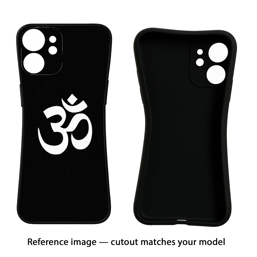 Om Samsung S22 Plus Black Soft Case Back Cover by Casekaro