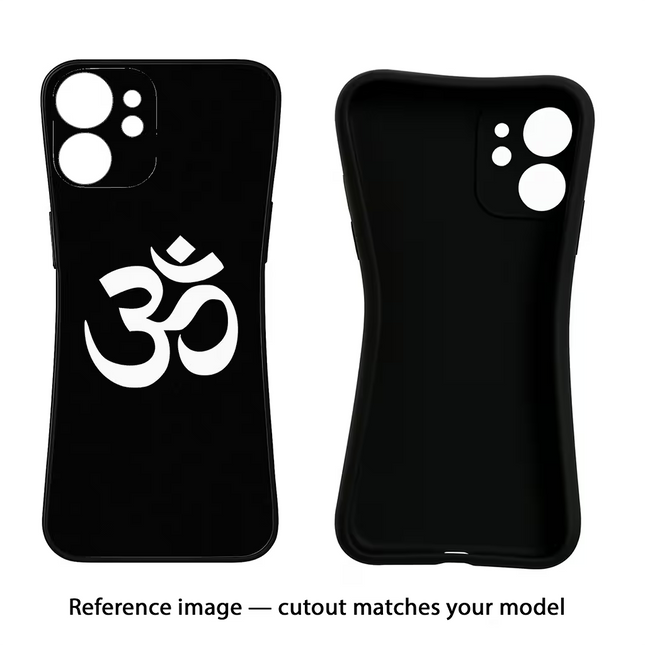Om Poco C31 Black Soft Case Back Cover by Casekaro