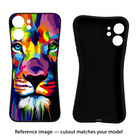 Lion iPhone 13 Pro Black Soft Case Back Cover by Casekaro