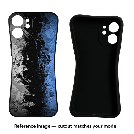 Artistic Design Oppo Reno12 5G Black Soft Case Back Cover by Casekaro