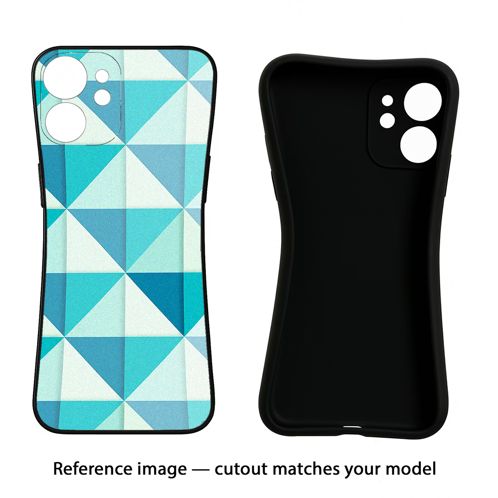 Abstract iPhone 14 Plus Black Soft Case Back Cover by Casekaro