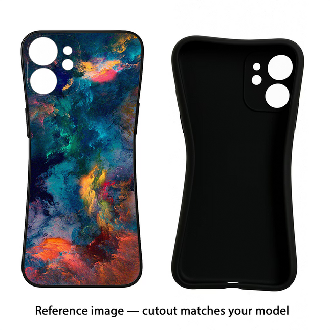 Artwork Paint Poco M2 Pro Black Soft Case Back Cover by Casekaro