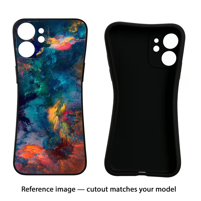 Artwork Paint Oneplus 7T Black Soft Case Back Cover by Casekaro