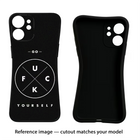 Go Fuck Yourself Poco C31 Black Soft Case Back Cover by Casekaro