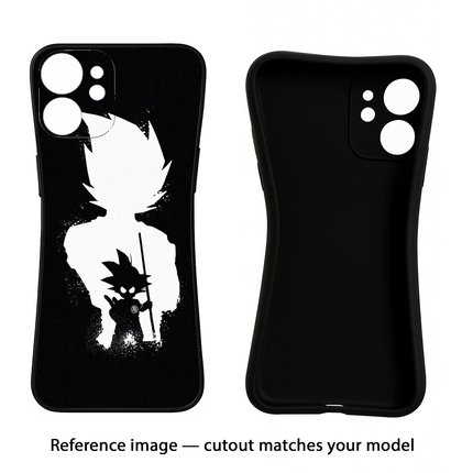 Goku Shadow Nothing Phone 3A Black Soft Case Back Cover by Casekaro