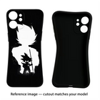 Goku Shadow Redmi K50i Black Soft Case Back Cover by Casekaro