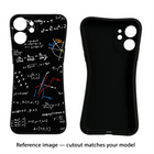 Mathematics Formula Google Pixel 8A Black Soft Case Back Cover by Casekaro
