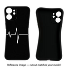 Heart Beats Google Pixel 9 Pro XL Black Soft Case Back Cover by Casekaro