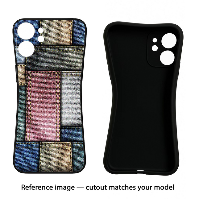 Multicolor Jeans Nothing Phone 2A Black Soft Case Back Cover by Casekaro