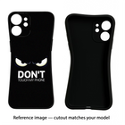 Don'T Touch My Phone Realme P4 Black Soft Case Back Cover by Casekaro