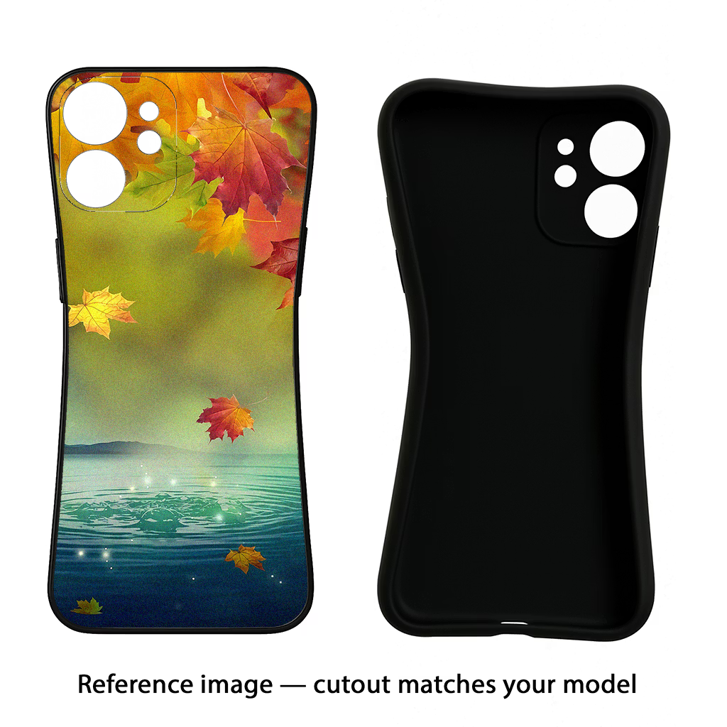 Flowers Realme GT 6 Black Soft Case Back Cover by Casekaro