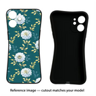 Flowers iPhone 16e Black Soft Case Back Cover by Casekaro