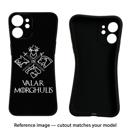 Valar Morghulis | Game Of Thrones Oneplus 9 Black Soft Case Back Cover by Casekaro