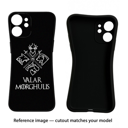 Valar Morghulis | Game Of Thrones Moto Edge 40 Neo Black Soft Case Back Cover by Casekaro