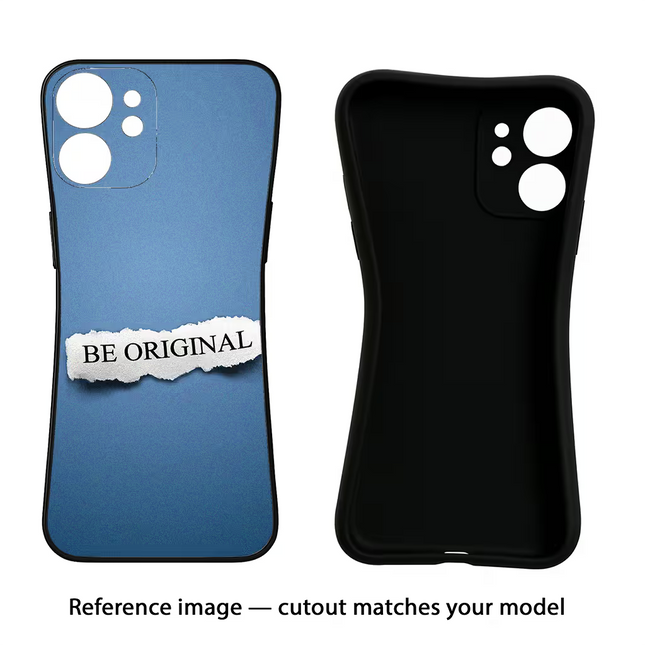Be Original iPhone 16e Black Soft Case Back Cover by Casekaro