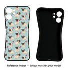 Pug Dog Poco X6 Black Soft Case Back Cover by Casekaro