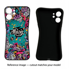 Music Graffiti Google Pixel 10 Black Soft Case Back Cover by Casekaro