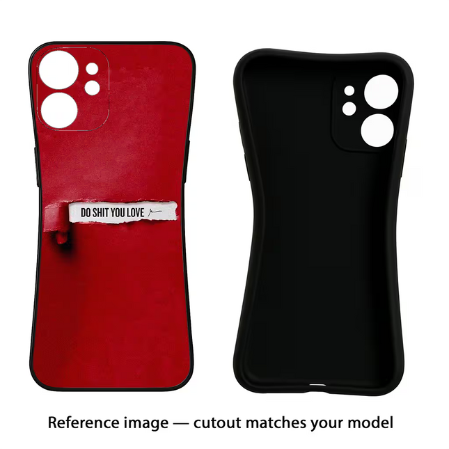 Do Shit You Love Samsung A52/A52s 5G Black Soft Case Back Cover by Casekaro