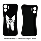 Black Tie Google Pixel 7 Black Soft Case Back Cover by Casekaro