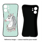 Unicorn Wallpaper Moto G86 Power Black Soft Case Back Cover by Casekaro