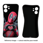 Deadpool Samsung A23 Black Soft Case Back Cover by Casekaro