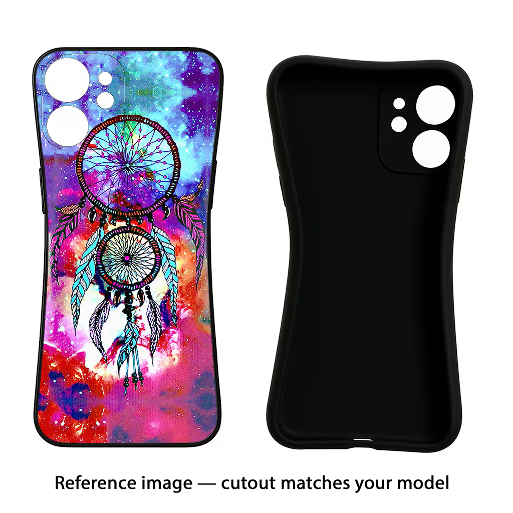 Dream Catcher Abstract Oneplus 7T Black Soft Case Back Cover by Casekaro