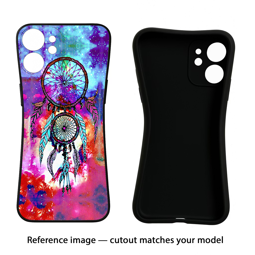 Dream Catcher Abstract iPhone 13 Pro Black Soft Case Back Cover by Casekaro