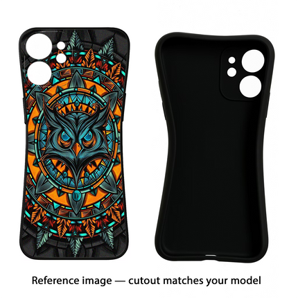 Angry Owl Art Moto Edge 40 Neo Black Soft Case Back Cover by Casekaro