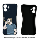 Smoking Oneplus 7T Pro Black Soft Case Back Cover by Casekaro