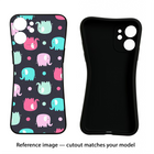 Elephants Google Pixel 10 Black Soft Case Back Cover by Casekaro
