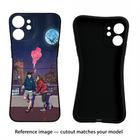 Chilling Couple Realme 15 Pro Black Soft Case Back Cover by Casekaro