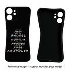 FRIENDS Character Google Pixel 10 Black Soft Case Back Cover by Casekaro