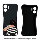 Aesthetic Boy Moto G64 5G Black Soft Case Back Cover by Casekaro