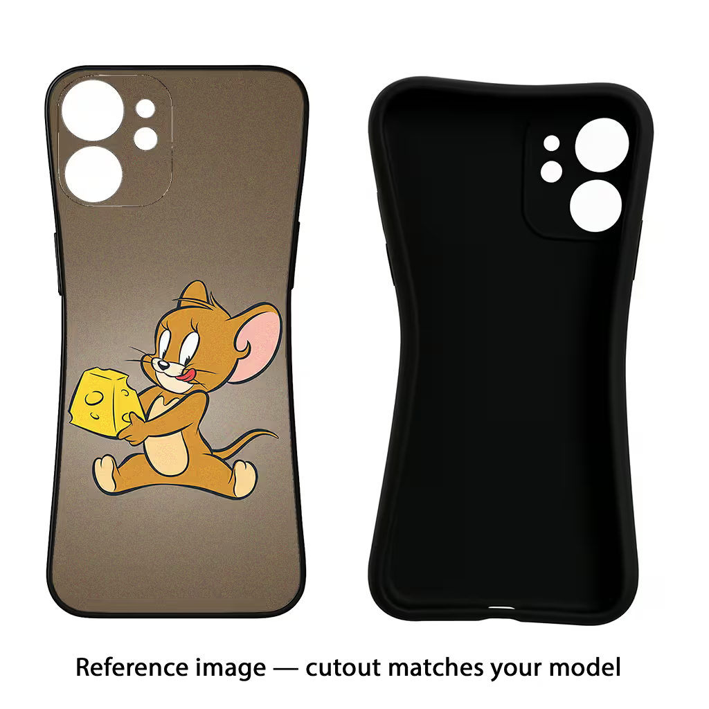 Jerry Vivo T3 Lite 5G Black Soft Case Back Cover by Casekaro