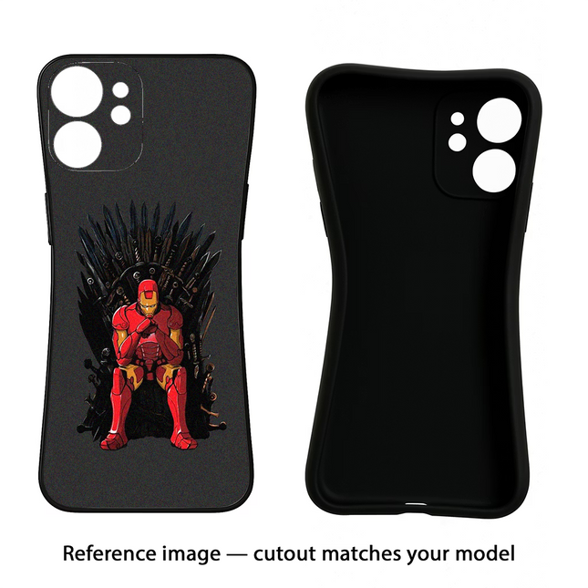 Ironman Throne Nothing Phone 3A Black Soft Case Back Cover by Casekaro
