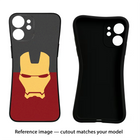 Ironman Moto Edge 50 Black Soft Case Back Cover by Casekaro
