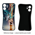 Thor Hammer Mjolnir Realme P4 Black Soft Case Back Cover by Casekaro