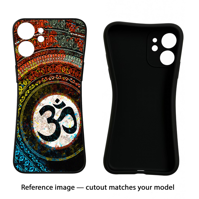 Om Cultural Poco M2 Pro Black Soft Case Back Cover by Casekaro